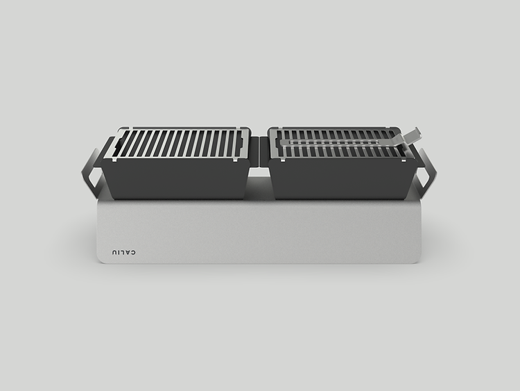 Charcoal Tabletop Grill Caliueta Catering Barbecue