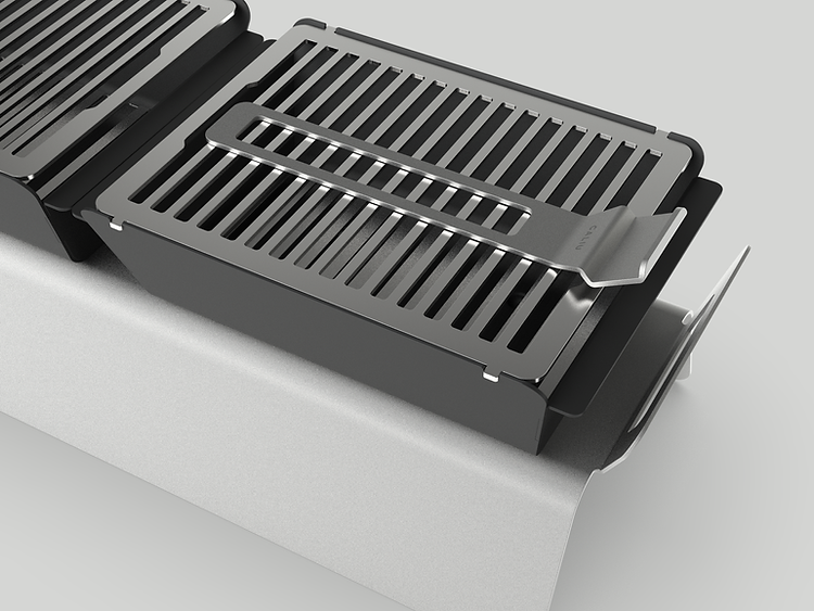 Charcoal Tabletop Grill Caliueta Catering Barbecue