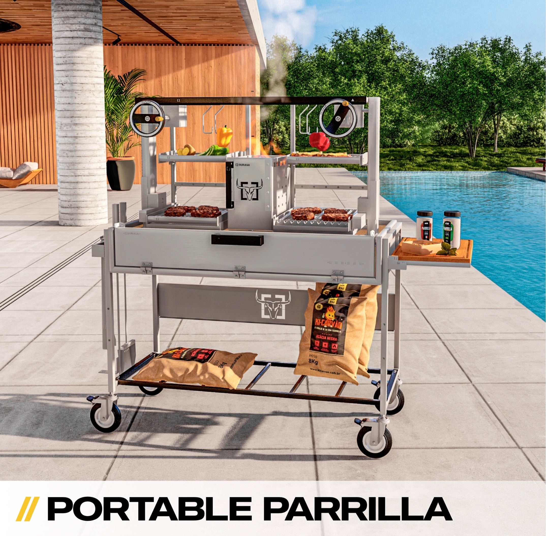 Portable Parrilla – Konoba BBQ