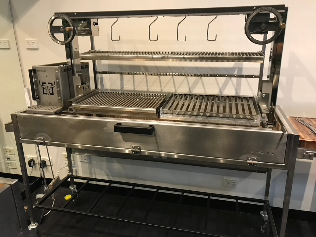 Durasa Portable Parrilla Side Fire Box DUAL P20
