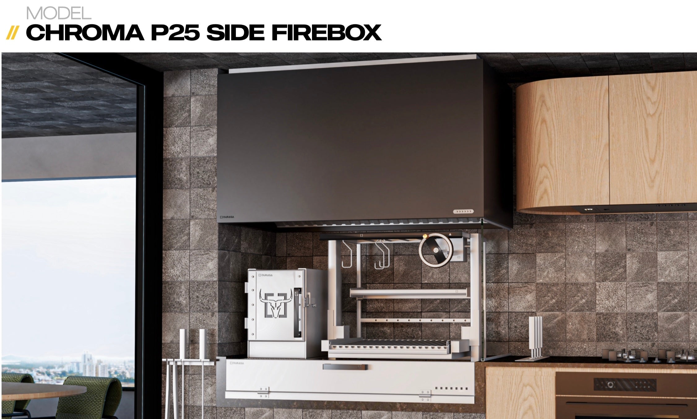 DURASA Chroma P25 Side Firebox