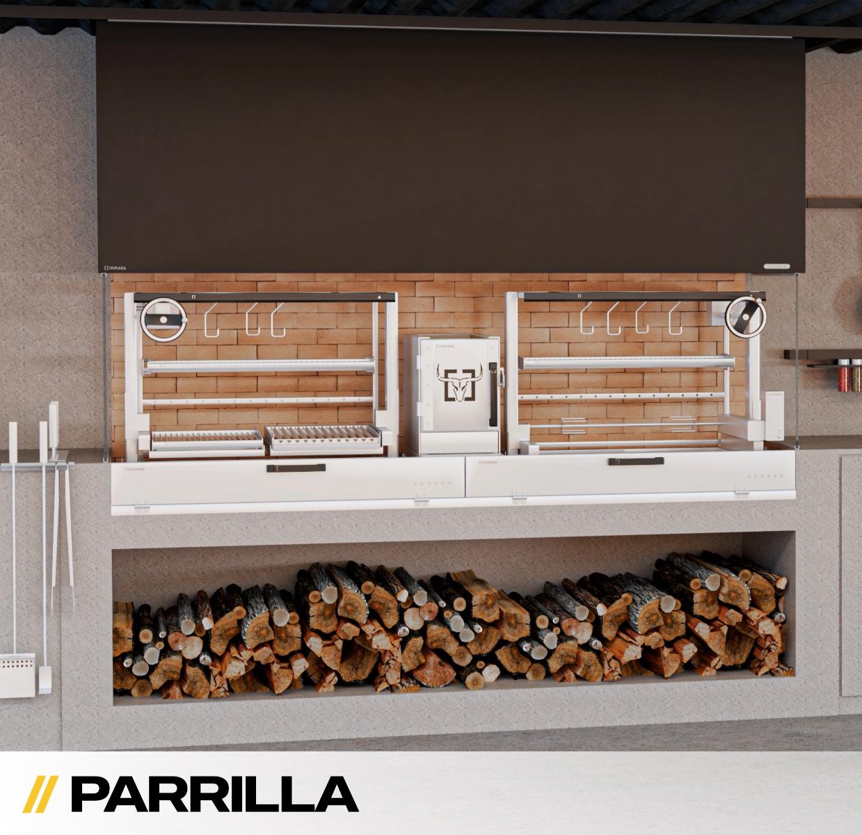 Durasa Chroma Parrilla P25 Central Firebox