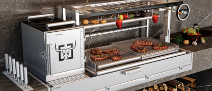 Durasa Parrilla Chroma P25 Side Firebox