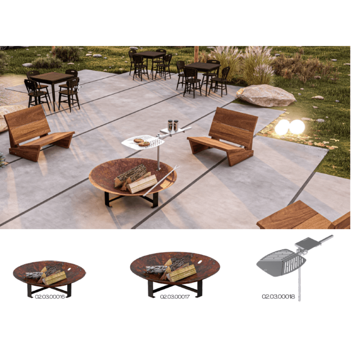 DURASA Fire Pit