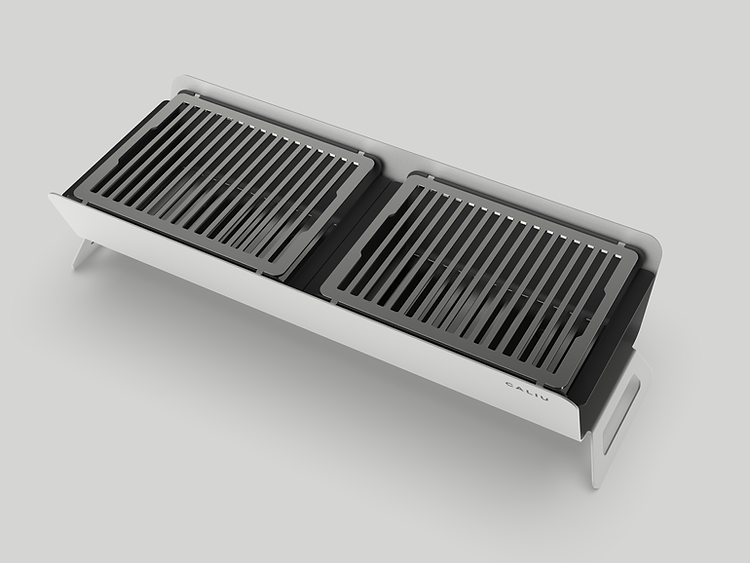 Charcoal Tabletop Grill Caliueta Catering Barbecue