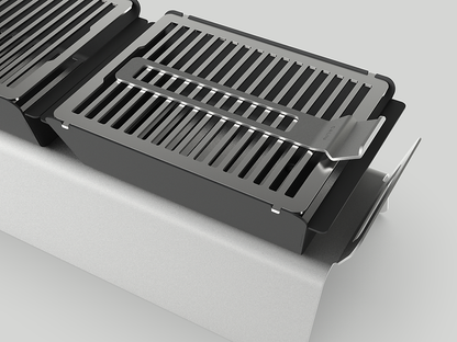 Charcoal Tabletop Grill Caliueta Catering Barbecue