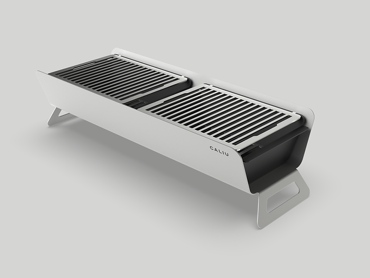 Charcoal Tabletop Grill Caliueta Catering Barbecue